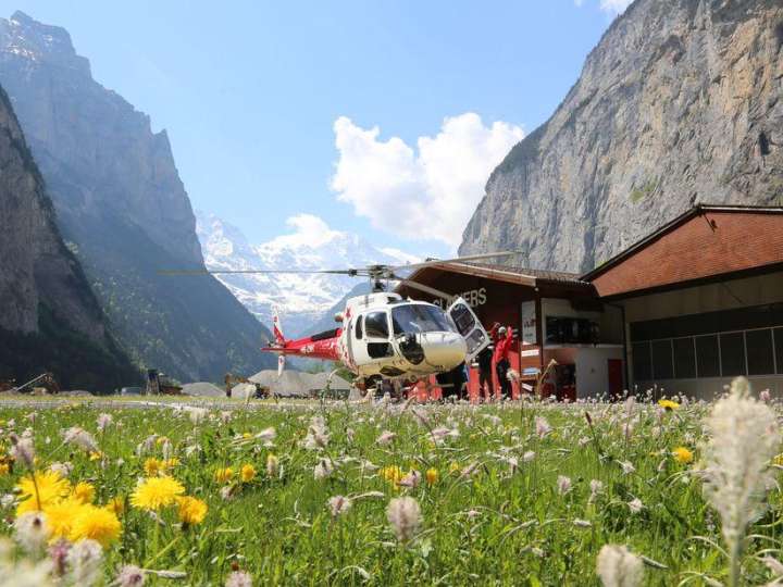 Helikopter-Rundflüge mit Air-Glaciers